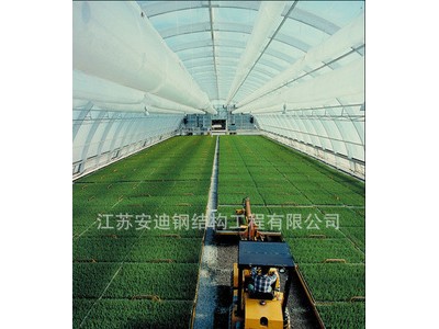 供應鋼結構網架連棟溫室大棚，廠家直接供貨