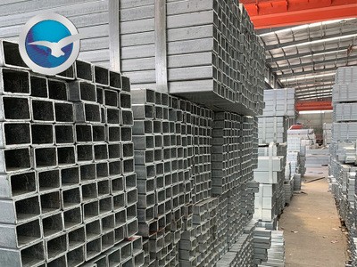 南昌鋼材Q235B鍍鋅方管現貨批發