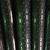 現貨供應健身器材防滑扶手鋼管 Q235菱形花紋鋼管 Q235直縫焊管