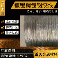 電鍍鍍錫銅包鋼絞線 各類(lèi)絞線 金屬線材 雷氏金屬材料 售后保障
