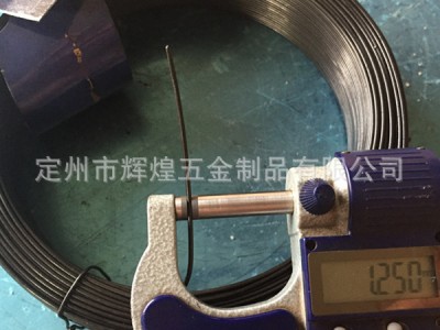 生產廠家銷售1.24mm黑絲BWG18精密排小盤絲