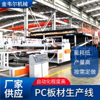 PC板材生產(chǎn)線 板材擠出機 單層板板材生產(chǎn)機器