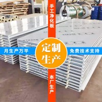保溫隔墻板 無塵車間手工夾芯板 銷售供應手工凈化板彩鋼凈化板