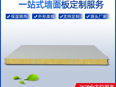 聚氨酯復合板廠家批發外墻保溫隔熱機制防火A級 巖棉聚氨酯復合板