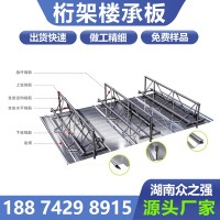 湖南長沙 鋼筋桁架樓承板鍍鋅q235 防銹膜樓層板自承式 規格齊全