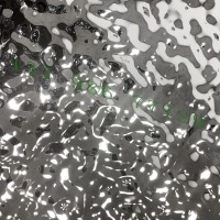 不銹鋼壓花板201水波板現(xiàn)貨供應沖壓大小波浪花紋板批發(fā)304水紋板
