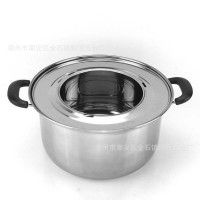 不銹鋼蒸籠底鍋 無磁沙縣蒸鍋 蒸餃子小籠包多用鍋28cm底鍋 批發