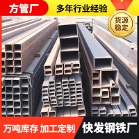 無錫方管廠家現(xiàn)貨供應300*300*14大口徑無縫方管玻璃幕墻厚壁方管