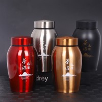 創(chuàng)意批發(fā)不銹鋼茶葉罐密封防漏車(chē)載便攜儲(chǔ)存罐廣告促銷(xiāo)禮品刻字
