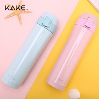 KAKE創(chuàng)意不銹鋼保溫杯日本單手開啟真空彈跳杯商務廠家批發(fā)